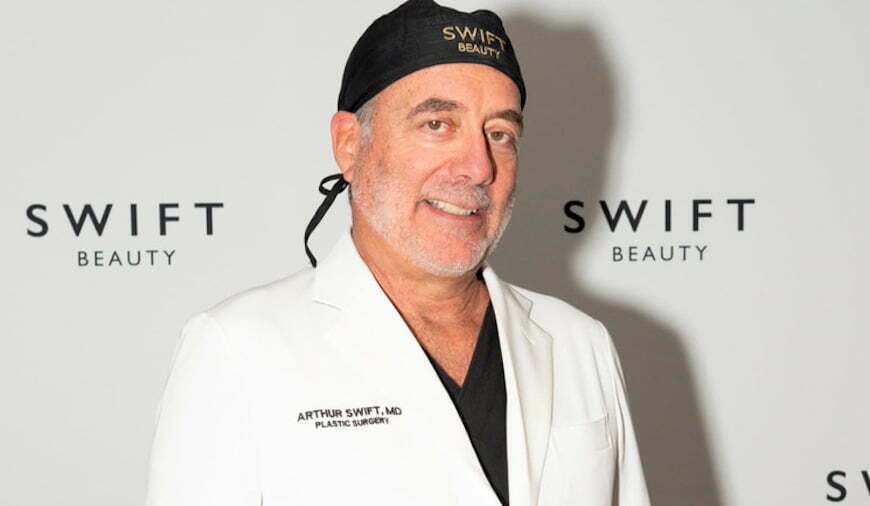 Dr. Arthur Swift visits Lucia Clinic while visiting Dubai - Famous plastic surgeon shares the latest updates in his field with Dr. Radmila Lukian and her team.