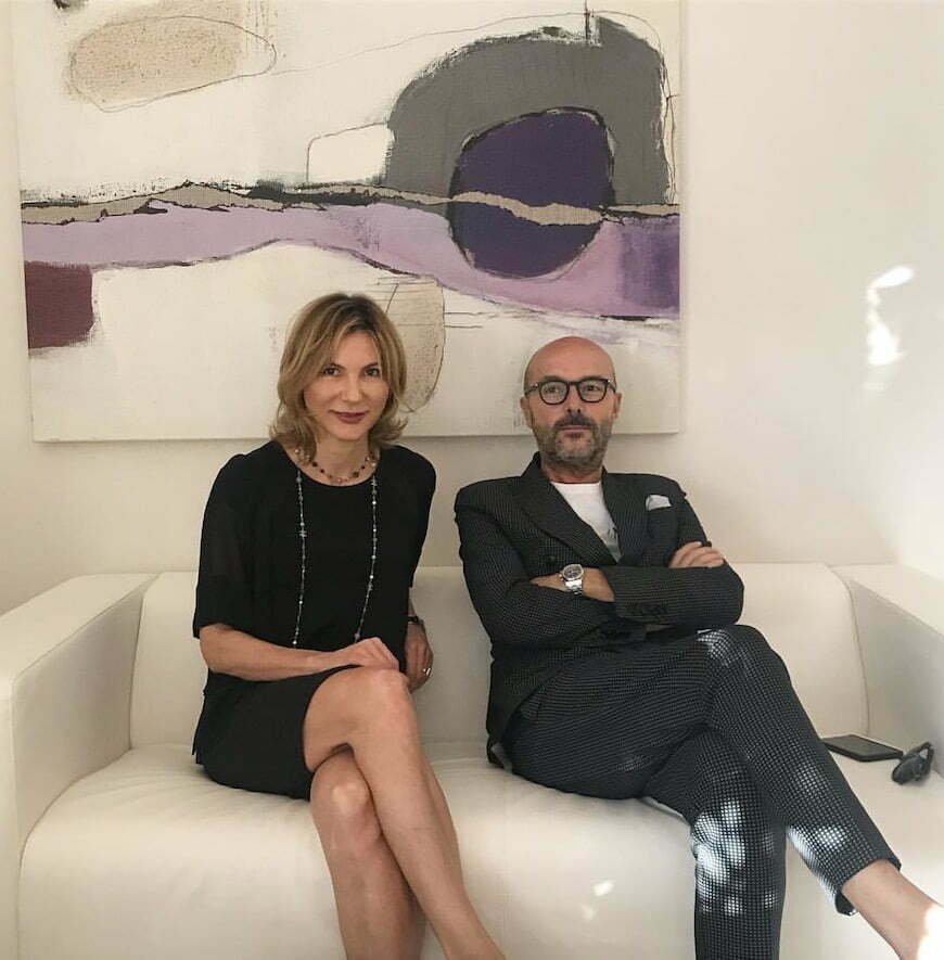 Dr. Rada Lukian welcomed maestro Rossano Ferretti at Lucia - Dr. Lukian was more than pleased to talk to famous hair designer about beauty, design and future.