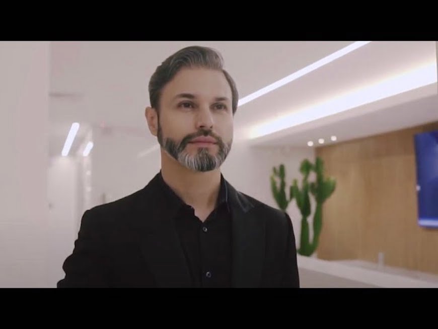 Dr. Radmila Lukian with Dr. Andre Braz famous dermatologist - Founder of Lucia Clinic visits Dr. Braz to discuss different methods for facial volume restoration.