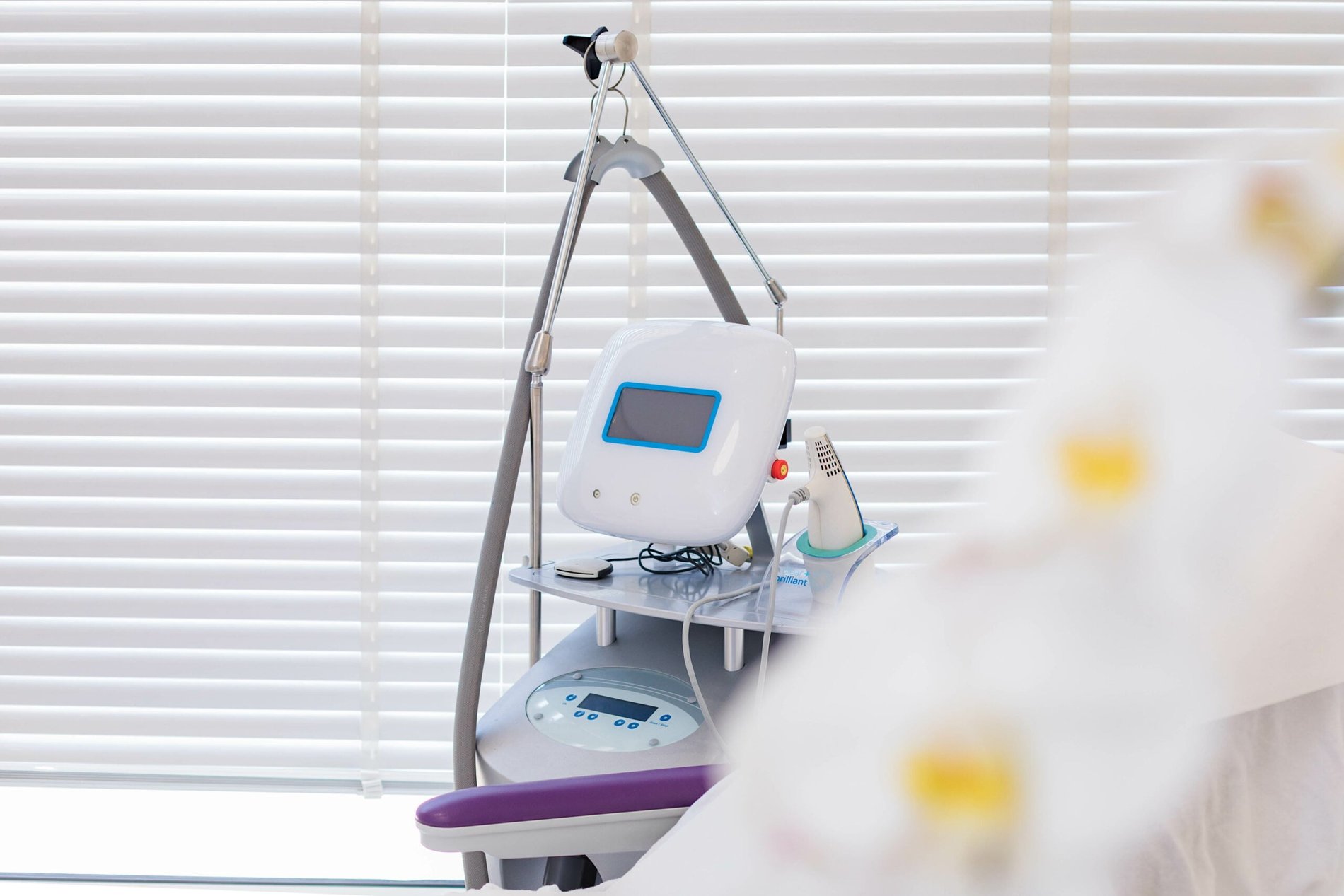 This stimulates the change in collagen and elastin and gradually improves the appearance of sun-damaged or aging skin. So the skin actually heals itself.