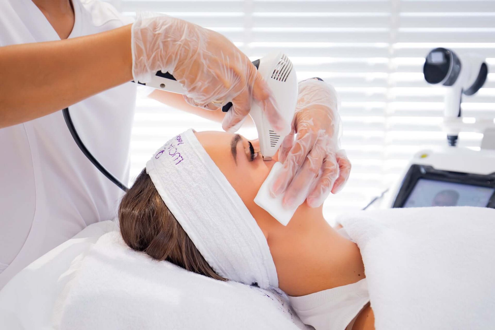 Viora ST treatment for supreme skin tightening on the face - smooth, firm and rejuvenate skin around eyes and on face with this collagen remodeling procedure.