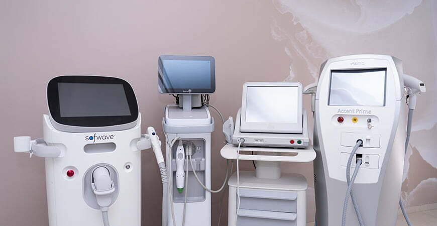 4 different but sophisticated skin rejuvenation treatments - choose the best one for you after reading all about Sofwave, Thermage, Ultherapy and Accent Prime.