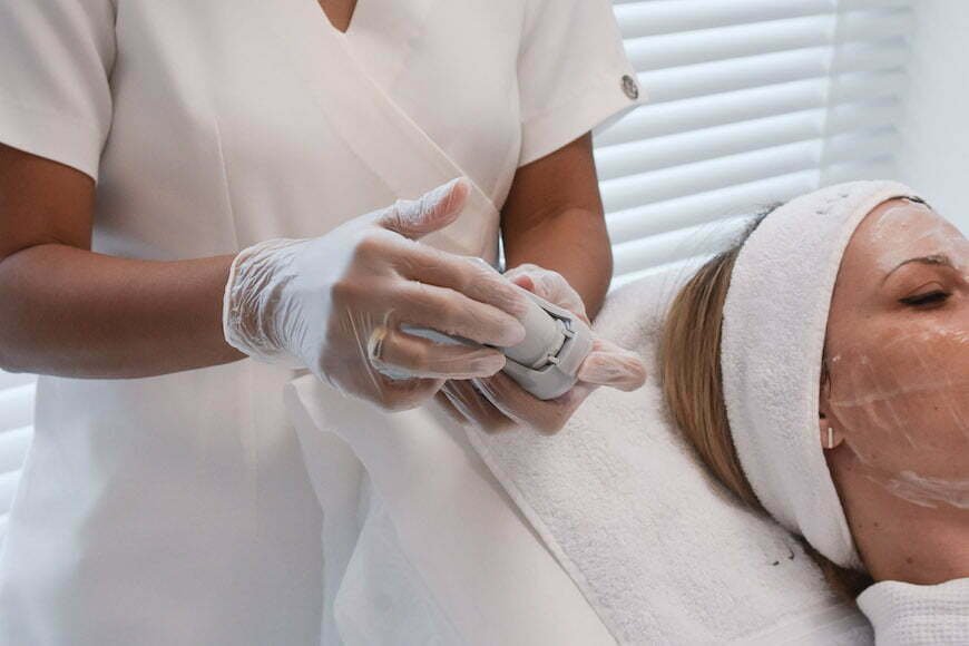 A handheld Ultherapy applicator is used in the treatment - Ultherapy targets the deepest and more superficial layers of the skin according to your skin concerns.