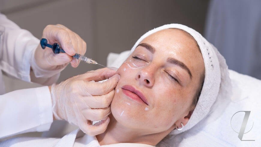 Dermal fillers, subtle facial contouring for future brides