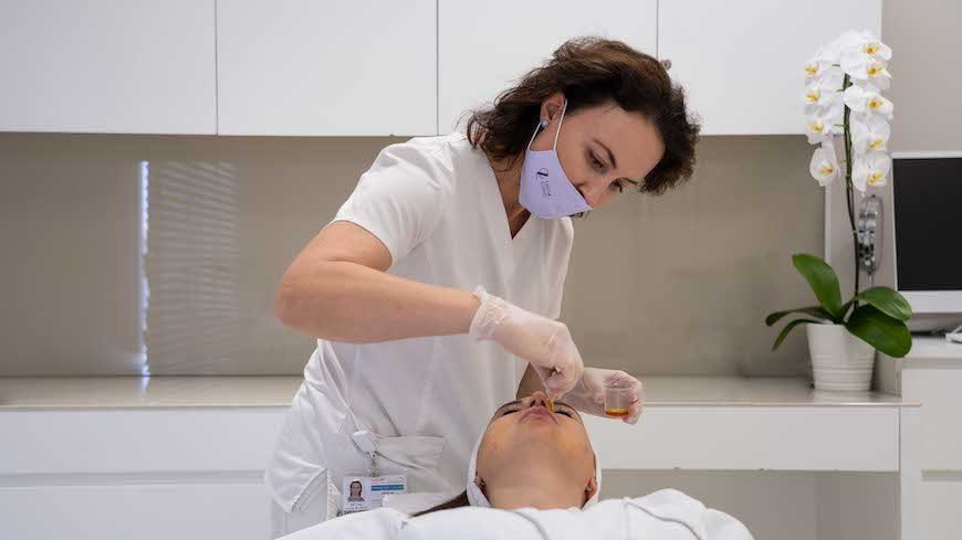 Best customized chemical peel treatments at Lucia Clinic